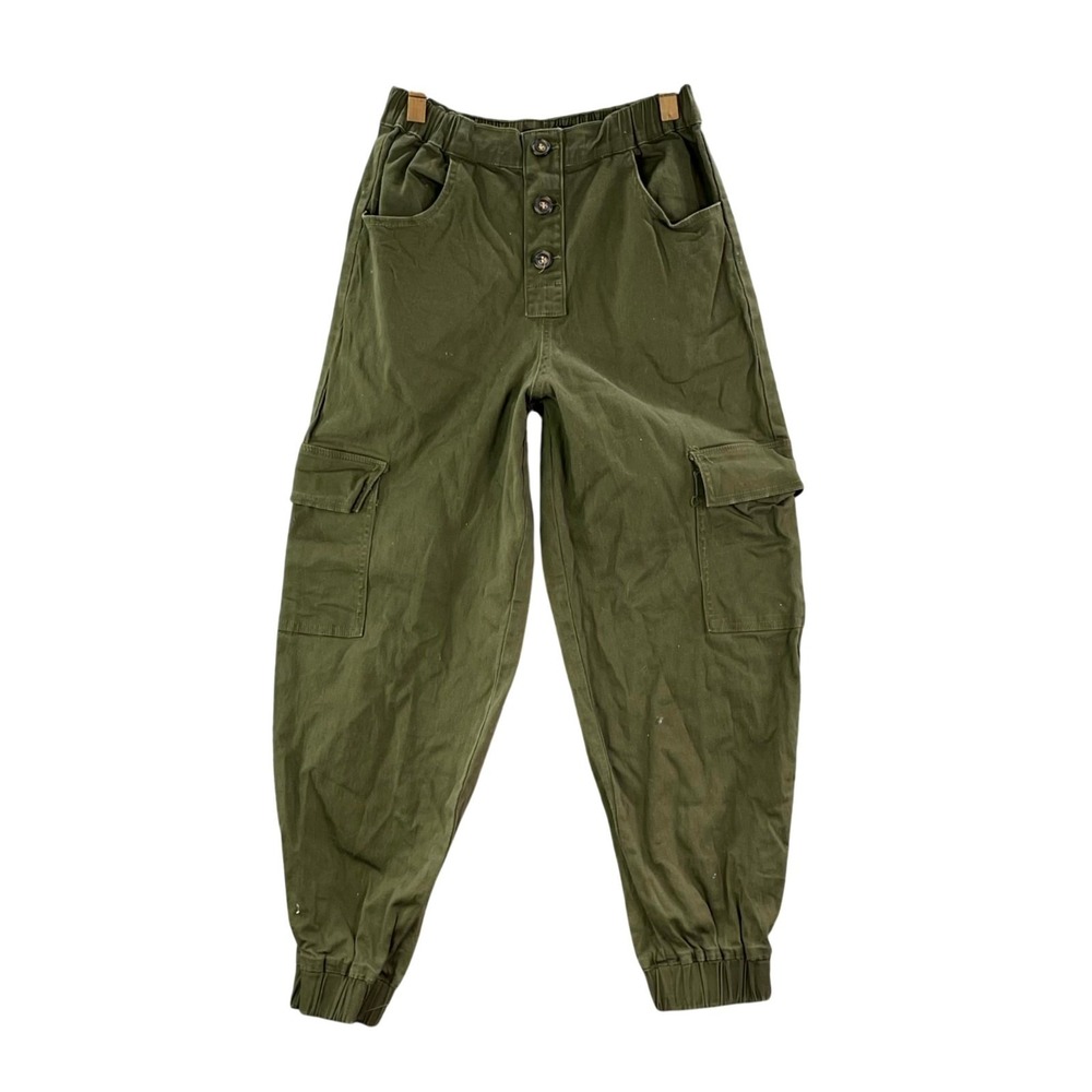 Almost Famous Cargo Jogger Pants Womens Medium Utility Outdoor Gorpcore Hiking